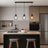 MasterLED Pendelleuchte – 3-flammig 50 cm – Schwarz – E27 – Produktbild-Vorschau 3