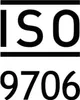 The image contains the text "ISO 9706" on a white background, suggesting a standard or certification. Voir les images du produit