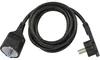 Brennenstuhl 1168980020 power cable Black 2 m Anteprima dell’immagine prodotto 1
