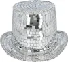 Cappello da discoteca Boland argento - accessorio retrò per Anteprima dell’immagine prodotto 2