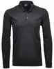 Ragman H-Polo 1/1 Arm Polo LA uni Soft-Knit in schwarz