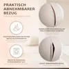 ONVAYA® Gymnastikball 65cm mit Bezug - Rutschfester Produktbild-Vorschau 4