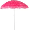 Hawaii Sonnenschirm Gartenschirm Strandschirm Ø1,6m Pink Produktbild-Vorschau 2