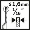 Bosch Segmentsägeblatt ACZ 70 RT5  70 mm, Schnittbreite Anteprima dell’immagine prodotto 4