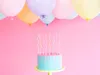 Candele per torta Kudrlinka, mix, 8pz Party Deco Anteprima dell’immagine prodotto 2
