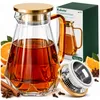 Kuketo | Glas Teekanne mit Sieb 1,5 L – Hitzebeständiger Produktbild-Vorschau 1