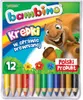 Pastelli a matita 12 colori in cornice di legno BAMBINO Anteprima dell’immagine prodotto 6