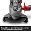 Akumulatorowa szlifierka kątowa Einhell TC-AG 18/115 Podgląd zdjęcia produktu 29