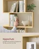 VASAGLE Bücherregal, Regal mit 6 Ebenen, Standregal, Produktbild-Vorschau 8