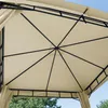 TOOLPORT Tonnelle de Jardin 3x3 m pavillon, bâche de toit Voir les images du produit 9