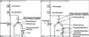 Two electrical diagrams showing motor control circuits. Produktbild-Vorschau
