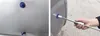 A collage showing a car body with dents and a tool being used to remove them. Produktbild-Vorschau