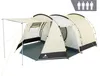 Tenda CampFeuer Super+ per 4 persone, sabbia / nero, tenda Anteprima dell’immagine prodotto 1