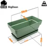 BigDean 3 Stück Balkonkasten Blumenkasten Balkon 40 cm lang Produktbild-Vorschau 3