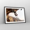 Gerahmtes Poster - Schwarzer Rahmen - Klettern extrem berge Produktbild-Vorschau 8