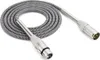 INF Silbernes XLR-Stecker auf Buchse Mikrofonkabel für Produktbild-Vorschau 1