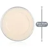 com-four® 4x Platzteller Vintage cremeweiß mit Motivrand - Produktbild-Vorschau 8