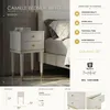 Nočný stolík Camille 40 x 71 x 30 cm MDF borovica železo Náhľad obrázku produktu 9