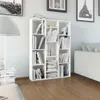 Libreria/Divisorio Bianco 100x24x140 cm in Legno Anteprima dell’immagine prodotto 2
