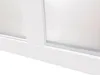 Wärmelackierte Aluminium-Glaswand - 210x105 cm - Weiß - Produktbild-Vorschau 4