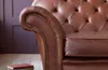 Luxus Chesterfield Wohnzimmer Couch Braun Sofa Sitz Polster Produktbild-Vorschau 3