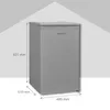 Telefunken CF-34-101-S Gefrierschrank (4-Sterne) / Höhe Produktbild-Vorschau 4