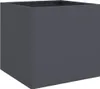 vidaXL Fioriera antracite 42x40x39 cm in acciaio Anteprima dell’immagine prodotto 1