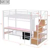 Flieks Etagenbett Metallbett 90x200cm/140x200cm, Hochbett Produktbild-Vorschau 5