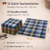 Betz Stofftaschentücher - Herrentaschentücher - Produktbild-Vorschau 4