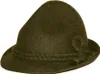 Trachtenhut grün Jägerhut Sepplhut Bayernparty Oktoberfest Wiesn Kostüm Fasching Produktbild-Vorschau