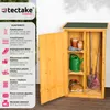 szafa ogrodowa tectake® z płaskim dachem Taman 75 x 56 x Podgląd zdjęcia produktu 3