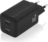 Aisens GaN Wall Charger ASCH-65W2P040-BK/ 2xUSB Type-C/ 65W Produktbild-Vorschau 2