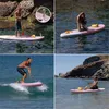 HUIIKE Stand Up Paddling Board 305x84x15 cm belastbar bis Produktbild-Vorschau 5