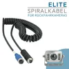 Spiralkabel ELITE | 4-PIN für Rückfahrkameras | 5 Meter Produktbild-Vorschau 2
