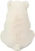 A rear view of a white teddy bear sitting down. Produktbild-Vorschau