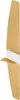 A close-up, side view of a product that appears to be sandpaper or a nail file, with a white band in the middle. Produktbild-Vorschau