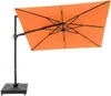 Ampel-Sonnenschirm - 300 x 220 cm - Anthrazit - Orange - Produktbild-Vorschau 11