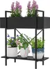 Pflanzenständer, Blumentopfständer mit 2 Ebenen, Produktbild-Vorschau 1