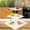 Festa Italia Viva Porzellan-Etagere 3-stufig Weiß Elegant Produktbild-Vorschau 2
