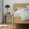 elegante Halbleinen-Kissenbezug einzeln Breeze Farbe Kreide Produktbild-Vorschau 5