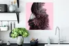 MuchoWow® Poster Kakadu - Rosa - Schwarz 50x50 cm - Produktbild-Vorschau 3