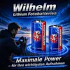 50 x CR123 WILHELM 3V Lithiumbatterie CR123A 123 CR Produktbild-Vorschau 2