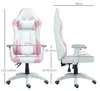 HOMCOM Gaming Stuhl Bürostuhl Ergonomisch mit Lendenkissen, Produktbild-Vorschau 3