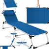 tectake® Aluminium Sonnenliege Lorella gepolstert, klappbar Produktbild-Vorschau 9