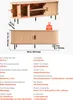 SucceBuy TV stolík v boho štýle (1473 x 401 x 551 mm), TV Náhľad obrázku produktu 7