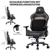 Gaming-Stuhl 200kg, Chefsessel Bürostuhl mit 155° Produktbild-Vorschau 4