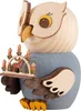Miniatúrna figúrka Mini sova s oblúkom sviečky ŠxVxH Náhľad obrázku produktu 5