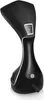 A studio shot of a black garment steamer. Podgląd zdjęcia produktu