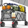 Chariot pliable TRESKO® 300 L avec frein, gris | Chariot à Voir les images du produit 1