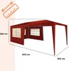Tenda per feste NEAPOL, 3x6m, rosso Anteprima dell’immagine prodotto 8